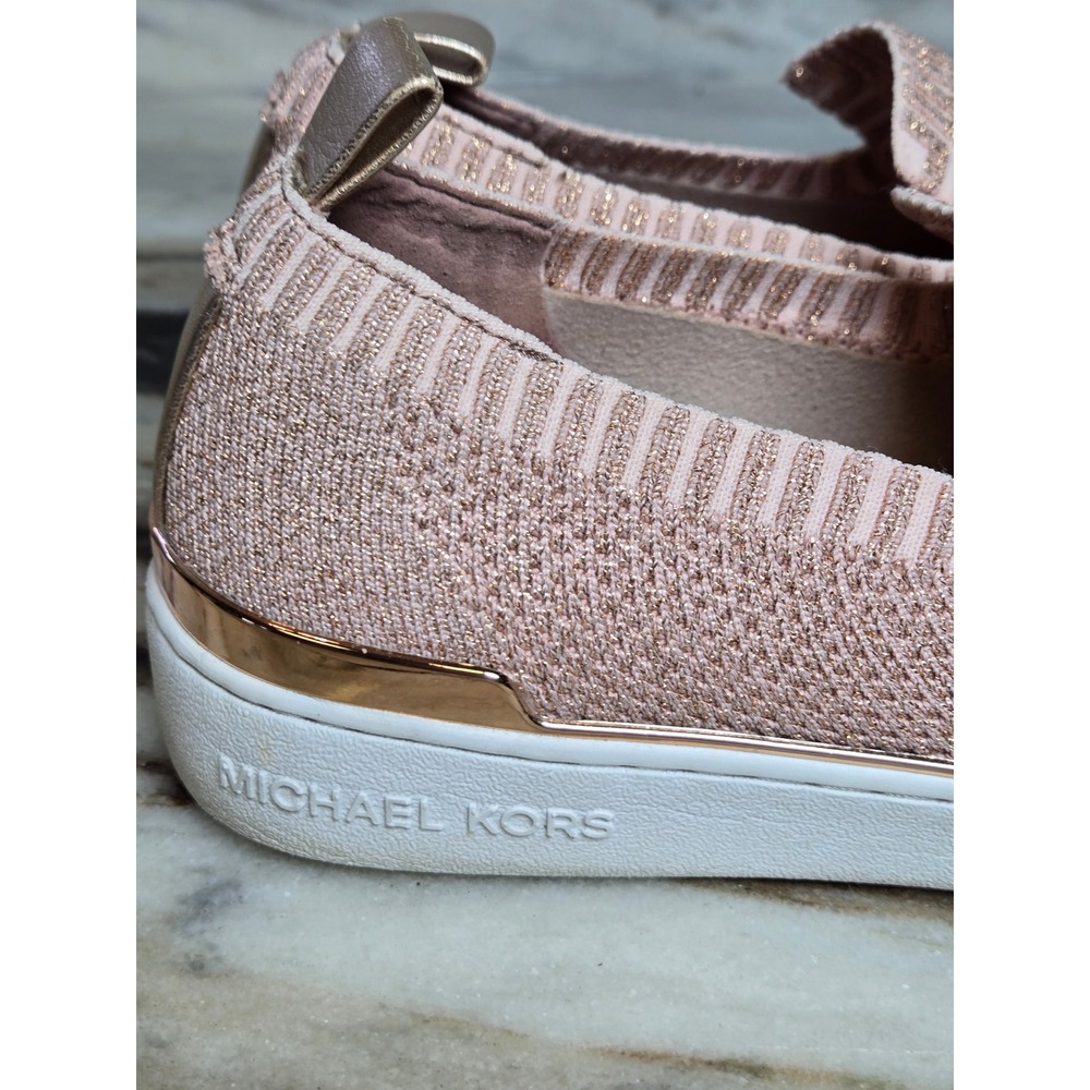 Michael Kors Blush Pink Slip-On Sneakers - Picture 6 of 12